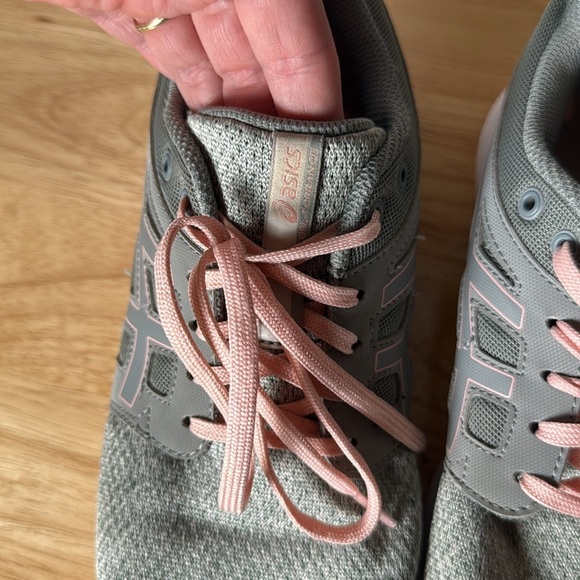 Asics Gel-Torrence Women's Running Shoes Stone Grey-Frosted Rose Size 8.5 - Picture 2 of 16